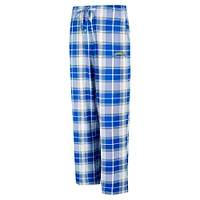 Women's Concepts Sport Royal Los Angeles Chargers Ashford Plaid Knit Pants