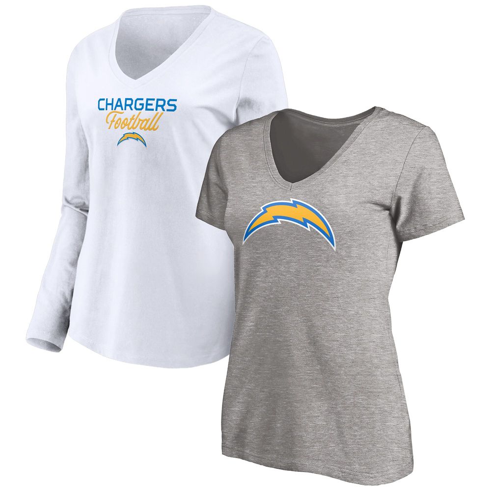 Los Angeles Chargers Fanatics Branded Player Pack T-Shirt Combo