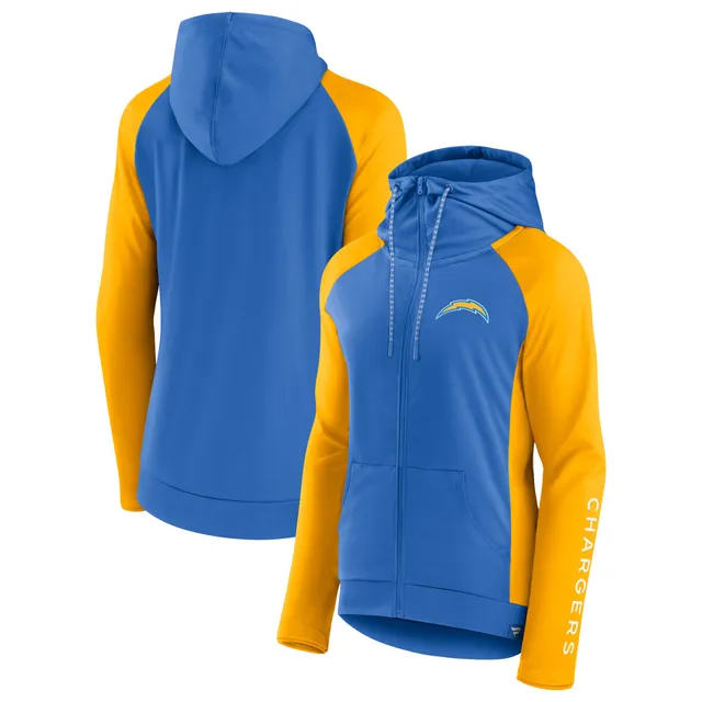 Lids Los Angeles Chargers Nike Women's Monaco Full-Zip Hoodie - Powder  Blue/Gold