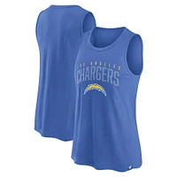 Women's Fanatics Powder Blue Los Angeles Chargers Classic Rhine Tank Top