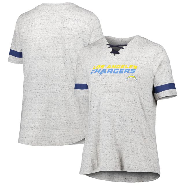 Men's Fanatics Branded Heather Gray Los Angeles Chargers Big