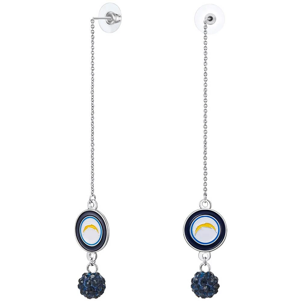 Women's Los Angeles Chargers Chain Pierce Shambala Earrings