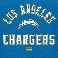 Women's New Era Powder Blue Los Angeles Chargers 2024 NFL Training Camp Tank Top