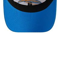 Casquette réglable New Era Los Angeles Chargers 2023 Sideline 9TWENTY pour femme, blanc/bleu poudré