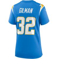 Women's Nike Alohi Gilman Powder Blue Los Angeles Chargers Game Jersey