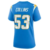 Women's Nike Chris Collins  Powder Blue Los Angeles Chargers Team Game Jersey