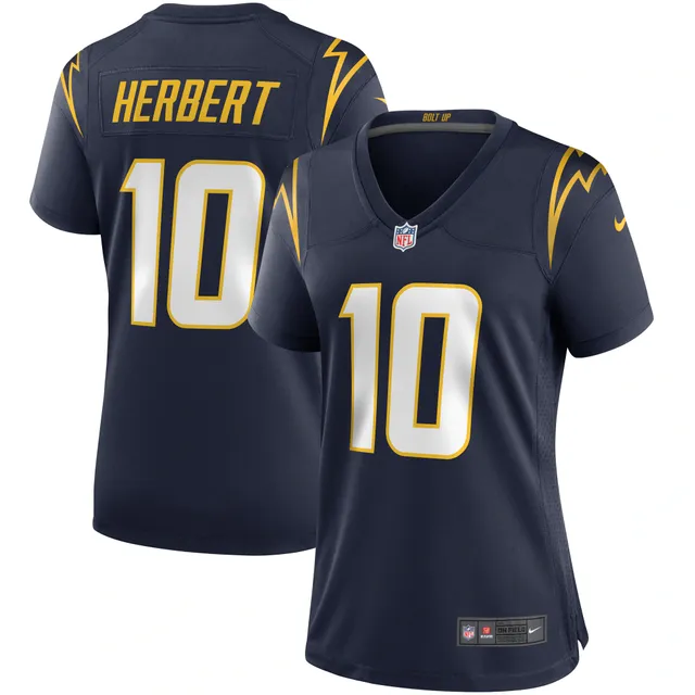 Youth Nike Justin Herbert Navy Los Angeles Chargers Team Game Alternate  Jersey