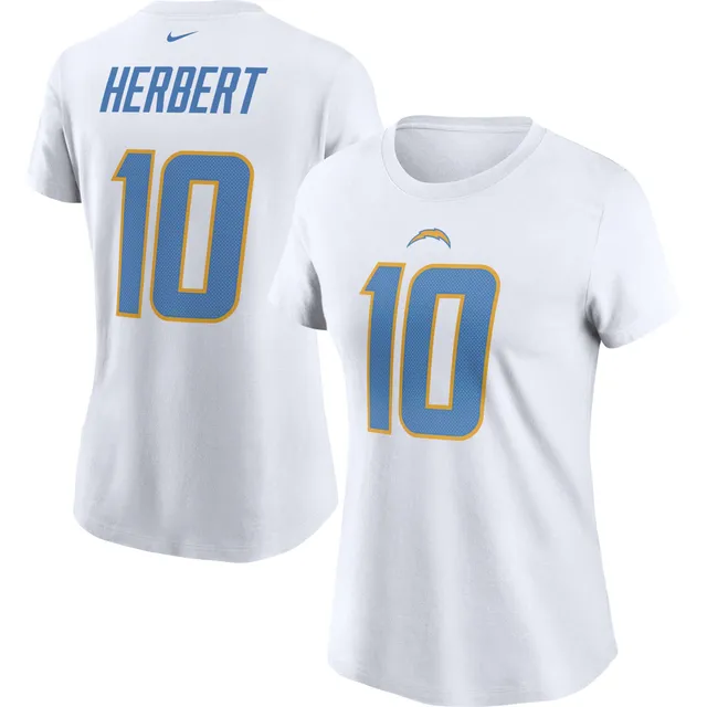 NEW Nike Justin Herbert NFL LA Chargers powder blue jersey XXL