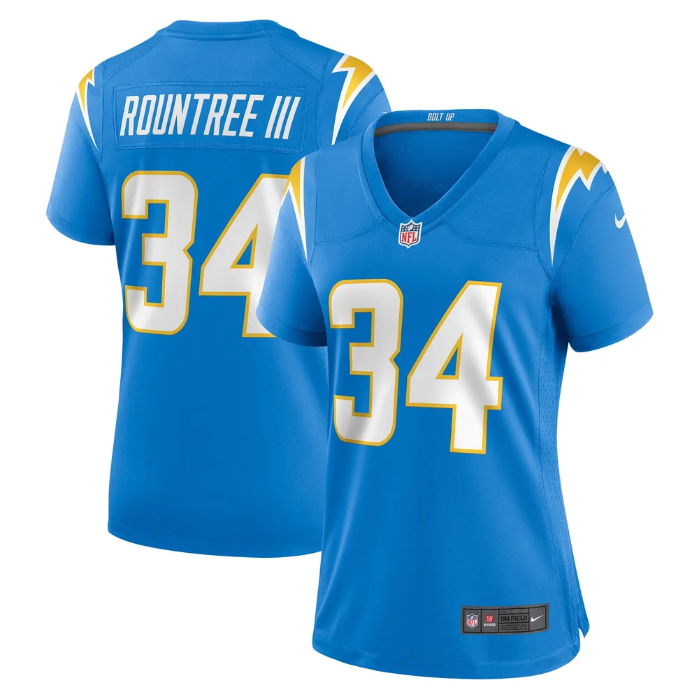 Lids Larry Rountree III Los Angeles Chargers Nike Women's Player Game Jersey  - Powder Blue