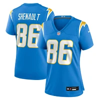 Maillot de match Nike Laviska Shenault Jr. bleu poudre pour femme des Los Angeles Chargers