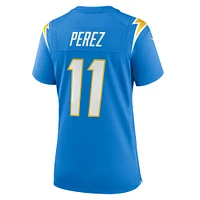 Women's Nike Luis Perez  Powder Blue Los Angeles Chargers Team Game Jersey