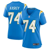 Maillot de match des Chargers Los Angeles Nike bleu poudré pour femme