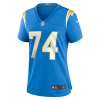 Maillot de match des Chargers Los Angeles Nike bleu poudré pour femme