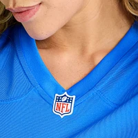 Women's Nike Mekhi Becton  Powder Blue Los Angeles Chargers Team Game Jersey