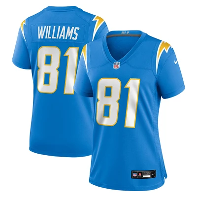 Women's Nike Mike Williams  Powder Blue Los Angeles Chargers Team Game Jersey
