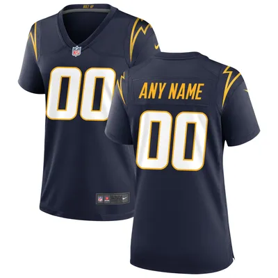 Los Angeles Chargers Nike Custom Game Jersey - Navy