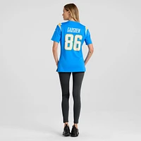 Maillot Nike Oronde Gadsden bleu poudre pour femme des Los Angeles Chargers