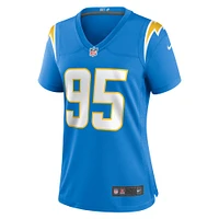 Women's Nike Poona Ford  Powder Blue Los Angeles Chargers Team Game Jersey