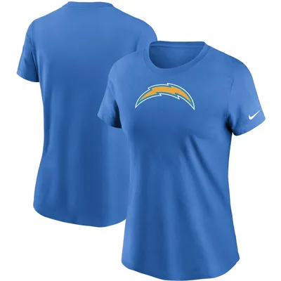 Women's Nike Heather Charcoal Los Angeles Chargers Local Fashion Tri-Blend T-Shirt Size: Medium