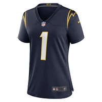 Women's Nike Quentin Johnston Navy Los Angeles Chargers Alternate Game Jersey