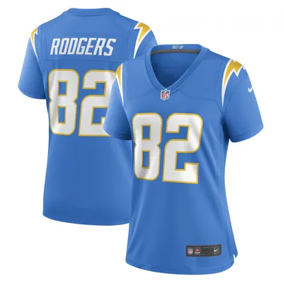 Aaron Rodgers Green Bay Packers Nike Women's Atmosphere Fashion Game Jersey  - Gray