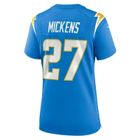 Women's Nike R.J. Mickens  Powder Blue Los Angeles Chargers Team Game Jersey