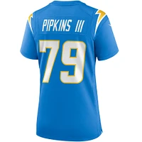 Women's Nike Trey Pipkins III Powder Blue Los Angeles Chargers Game Jersey