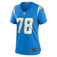 Women's Nike Zack Bailey Powder Blue Los Angeles Chargers Player Game Jersey