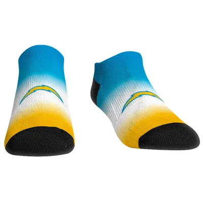 Los Angeles Chargers Rock Em Socks Women's Dip-Dye Ankle Socks