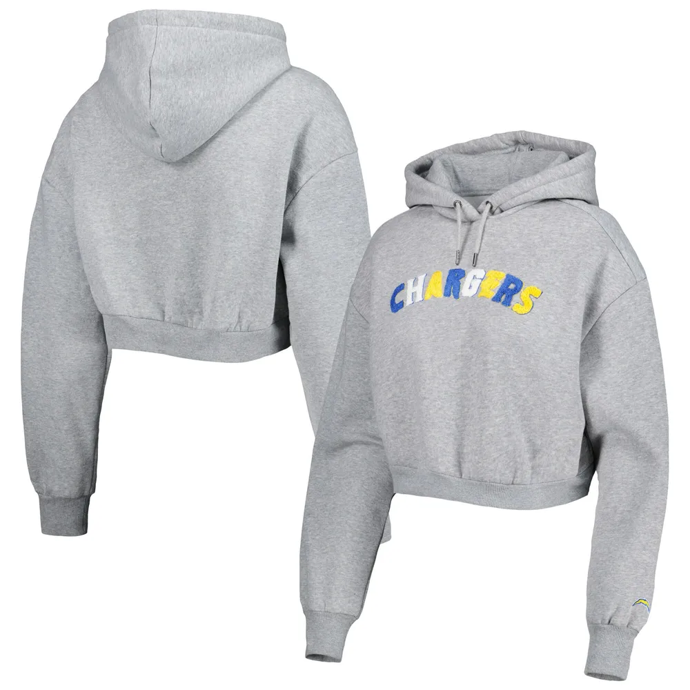 Los Angeles Chargers Antigua Women's Victory Pullover Hoodie - Powder Blue