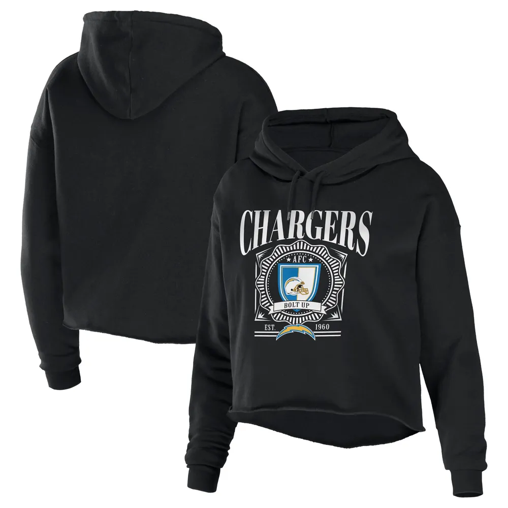 NFL:Rams Los Angeles Rams Cropped Hoodie, M / Grey