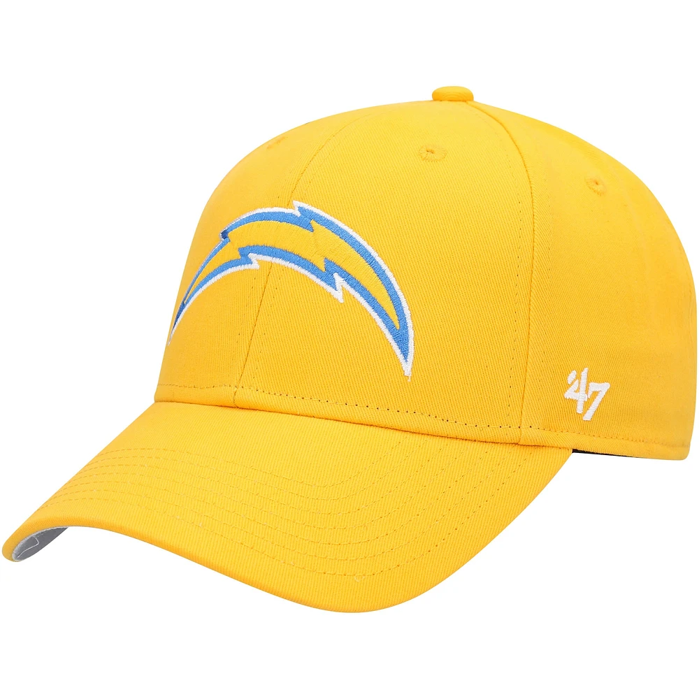 Casquette réglable MVP secondaire des Chargers de Los Angeles '47 or pour jeune