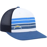 Youth '47 White/Blue Los Angeles Chargers Cove Trucker Snapback Hat