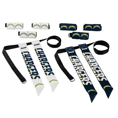 Youth Franklin Sports Los Angeles Chargers NFL Flag Football Set