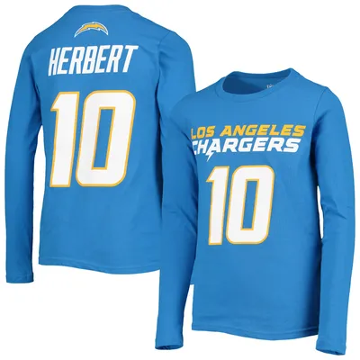 Women's Nike Khalil Mack Powder Blue Los Angeles Chargers Player Name &  Number T-Shirt