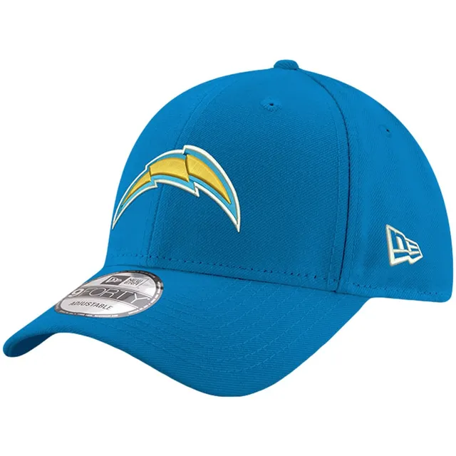 Men's New Era Powder Blue Los Angeles Chargers 2004 Pro Bowl Patch Gold  Undervisor 59FIFY Fitted