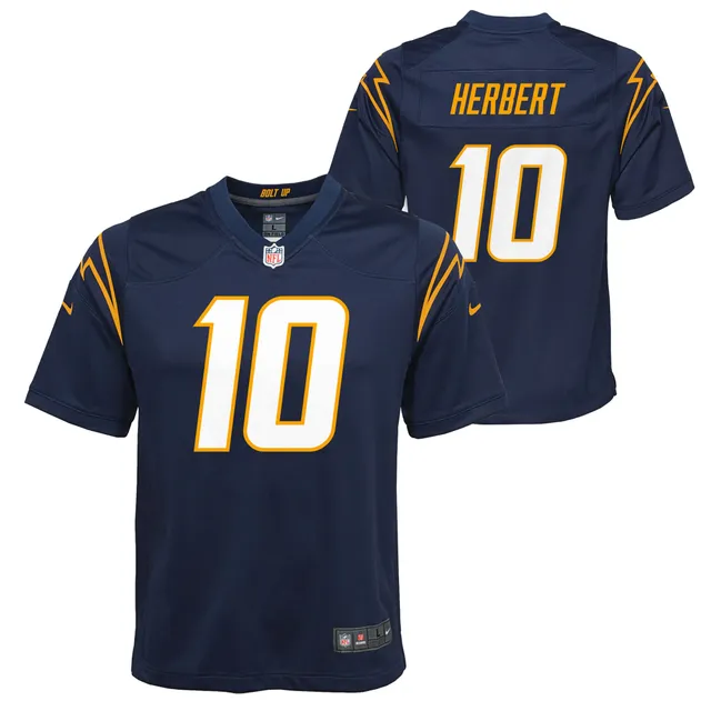 Nike Women's Justin Herbert Gold Los Angeles Chargers Inverted Legend Jersey