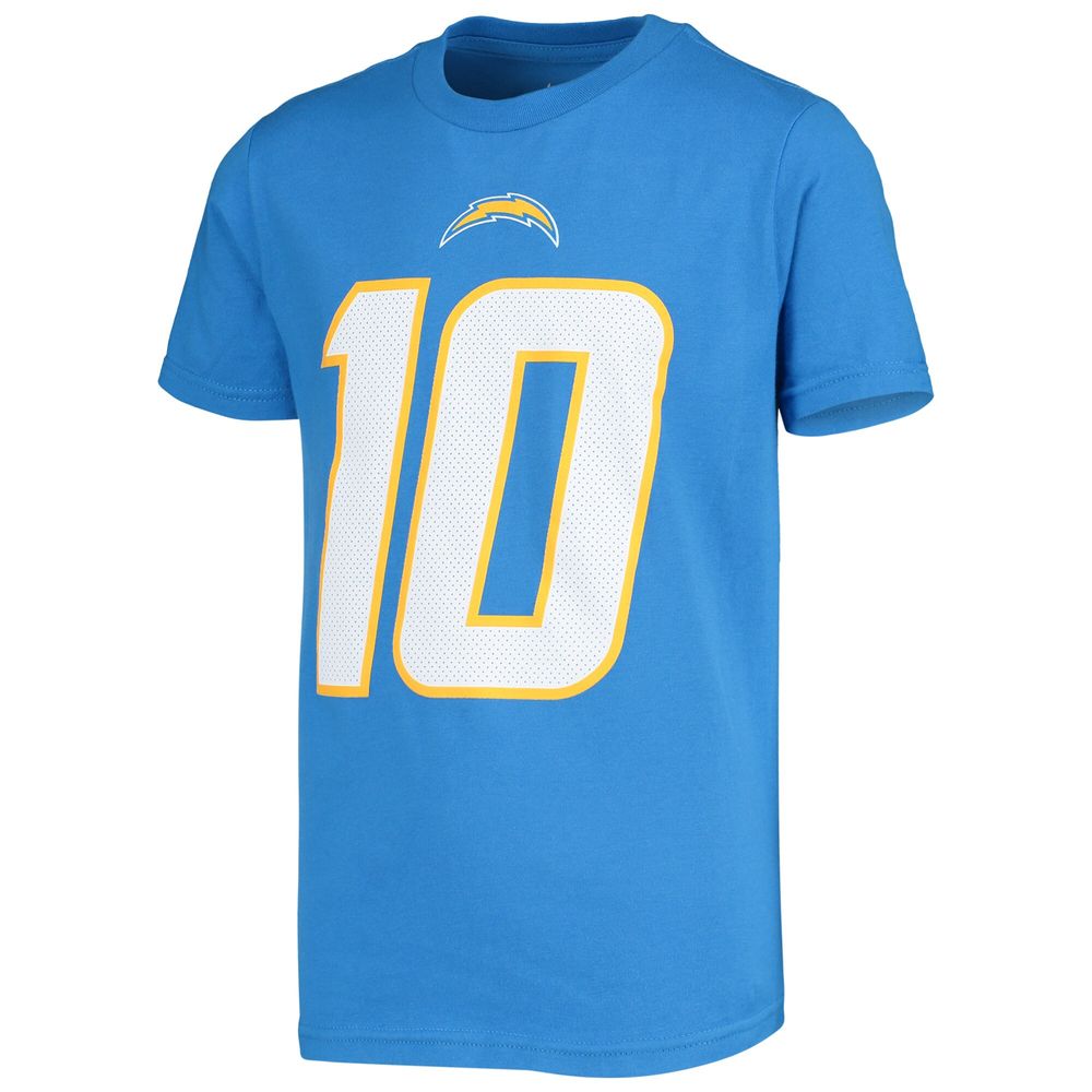 Justin Herbert Los Angeles Chargers Nike Player Graphic T-Shirt - Powder  Blue