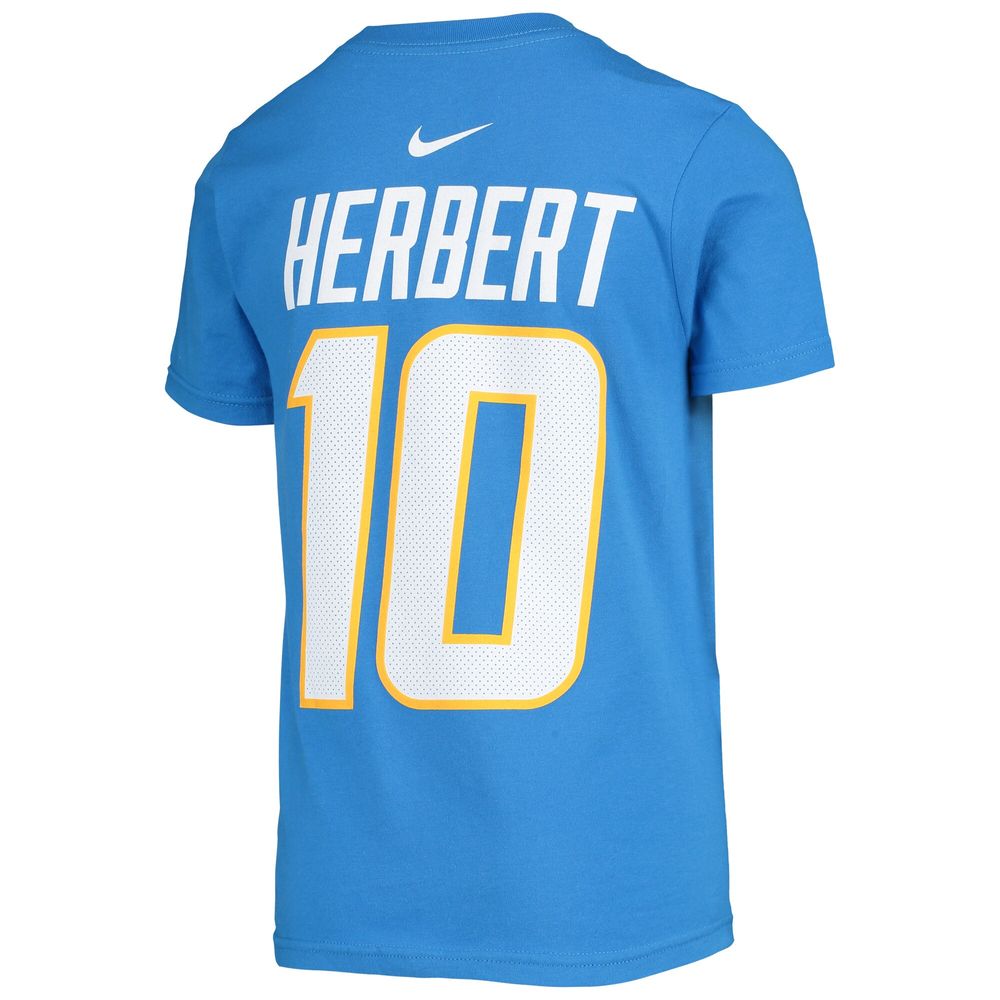 NEW Nike Justin Herbert NFL LA Chargers powder blue jersey XXL