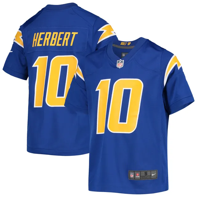 Authentic Justin Herbert Nike Elite Los Angeles Chargers Jersey Mens Size:40