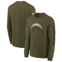 Nike Men's Los Angeles Chargers Salute To Service Hoodie Sweatshirt Large L  NFL