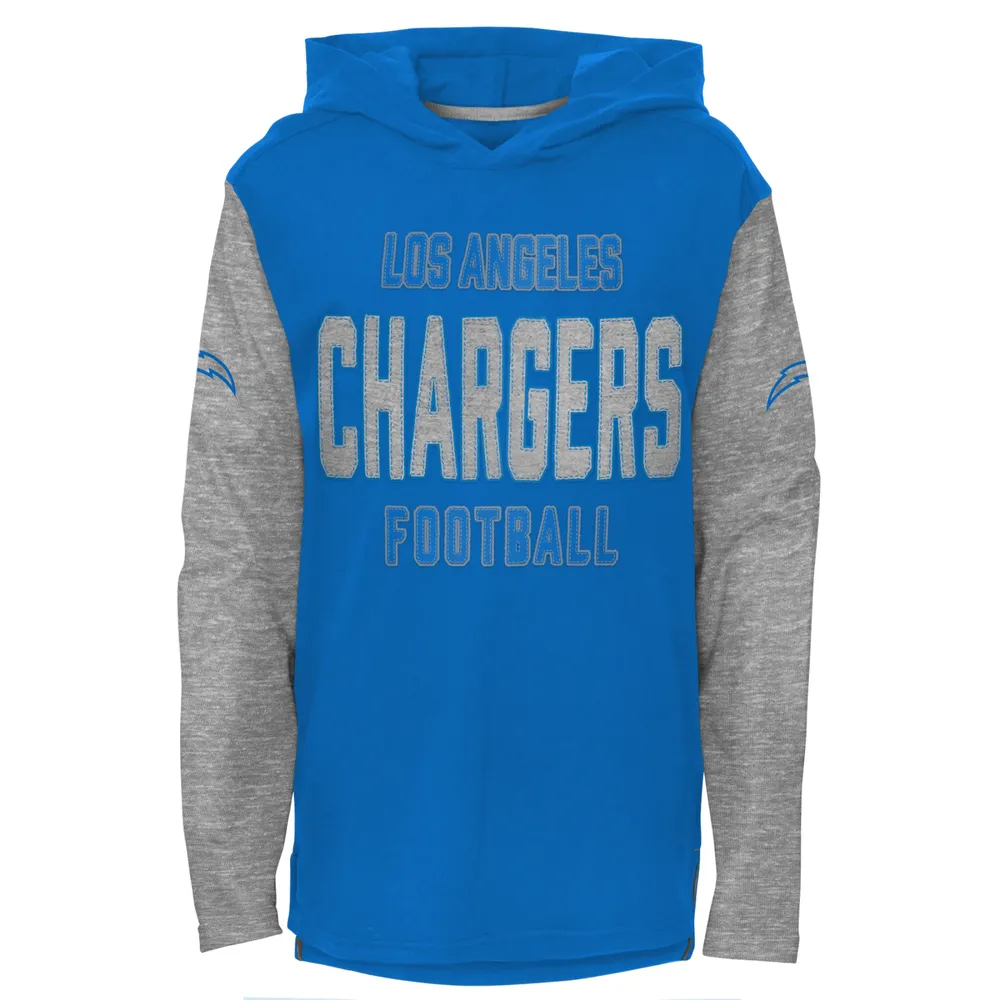 NFL Los Angeles Chargers Bolt White Unisex Hoodie XL