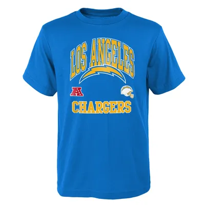 Nike Color Block Team Name (NFL Los Angeles Chargers) Men's T-Shirt