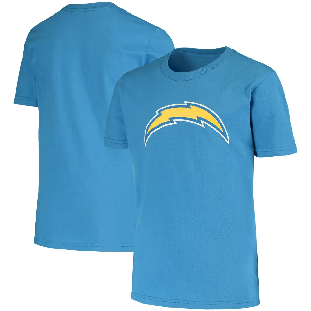 NFL Team Apparel Toddler Los Angeles Chargers Poki Player Blue T