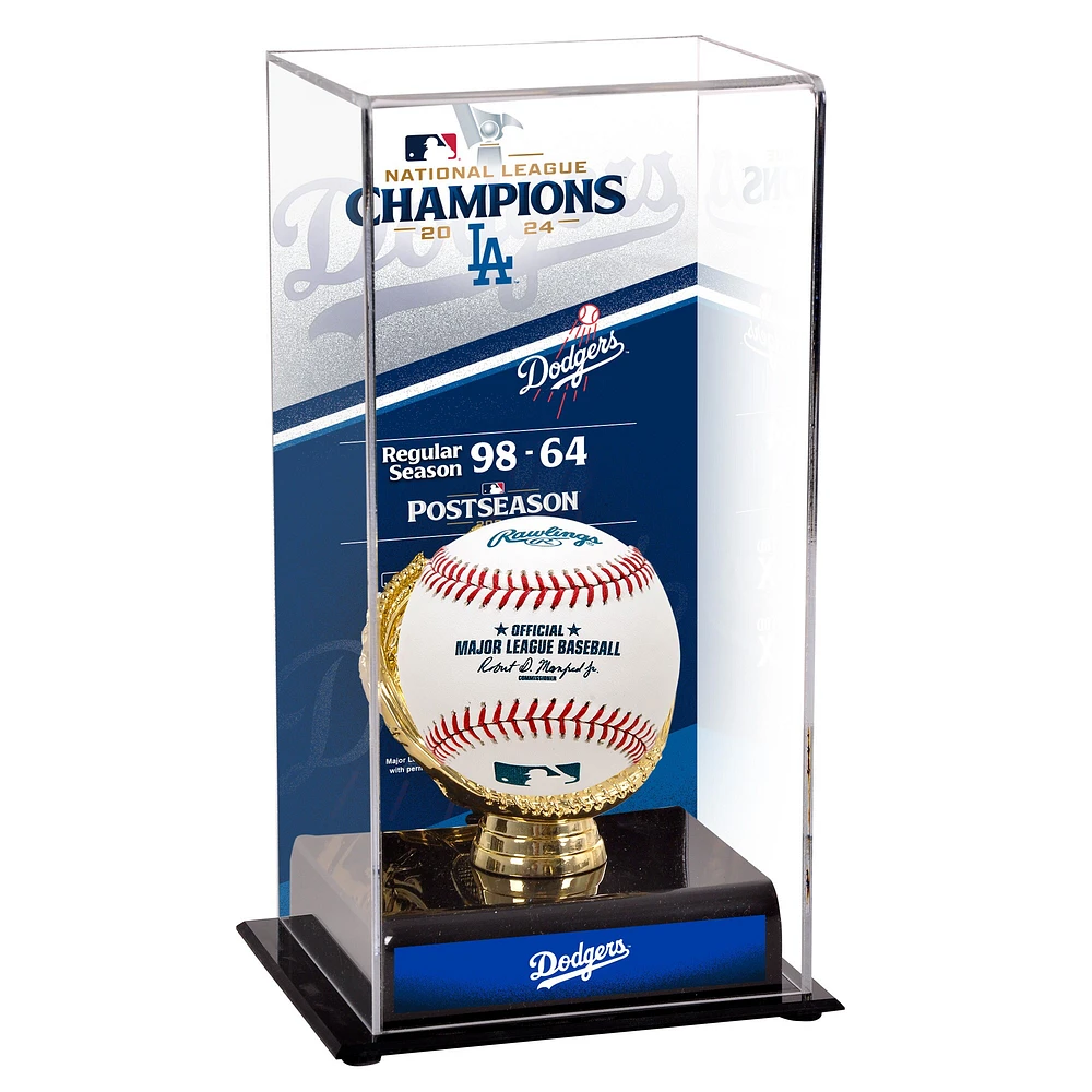 Los Angeles Dodgers 2024 National League Champions Sublimated Display Case