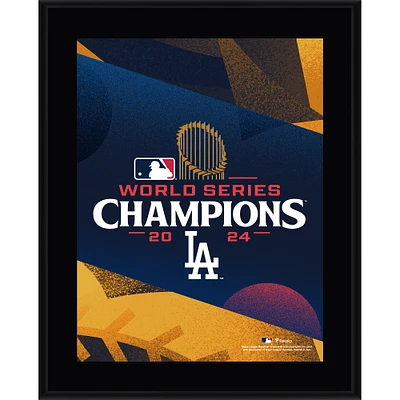  Los Angeles Dodgers 2024 World Series Champions 10.5" x 13" Sublimated Plaque