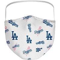 Lot de 3 couvre-visages avec logo Los Angeles Dodgers de marque Fanatics pour adultes