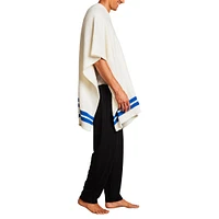 Poncho 3 en 1 CozyChic des Los Angeles Dodgers de Barefoot Dreams Crème