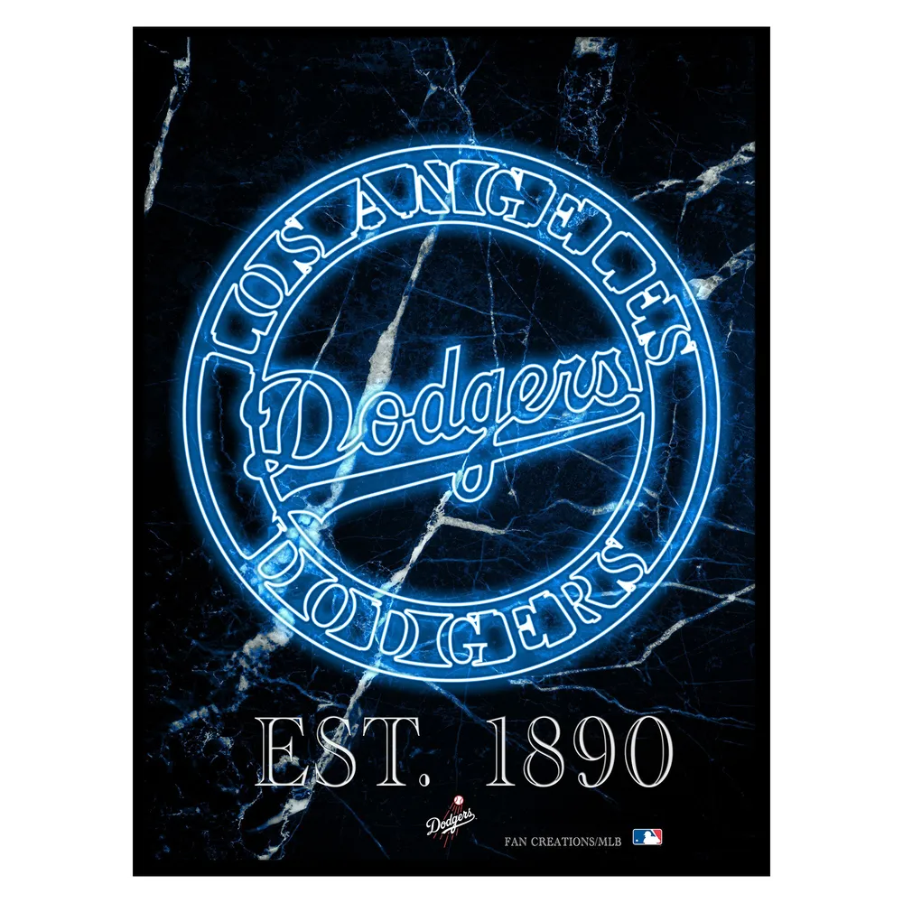Los Angeles Dodgers 12'' Sugar Skull Circle Sign