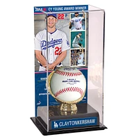 Clayton Kershaw Los Angeles Dodgers 2014 National League Cy Young Award Gold Glove Display Case with Image